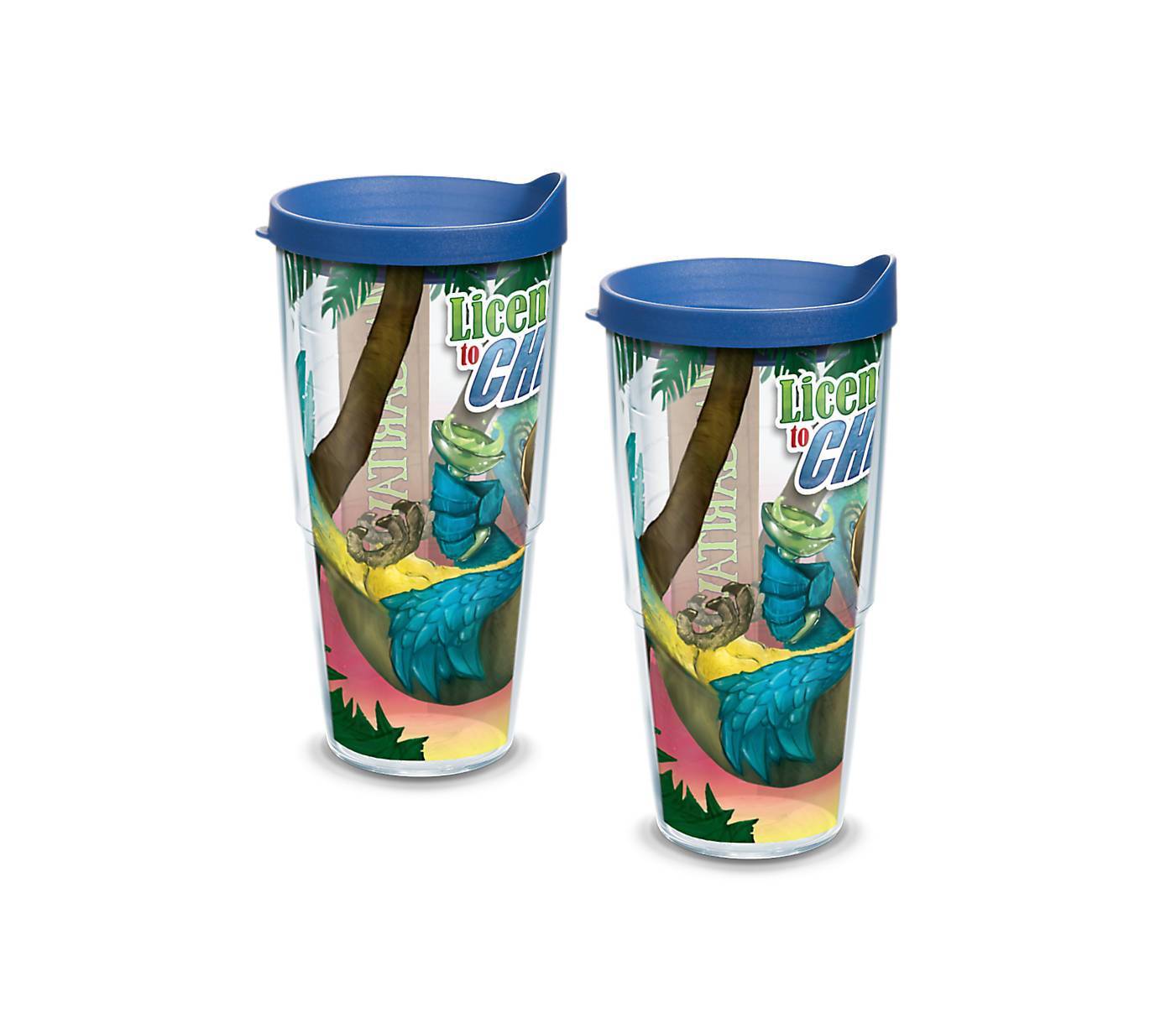 License to Chill 24 oz. Tervis Tumbler with Lid - (Set of 2)-Tumbler-Tervis-Top Notch Gift Shop