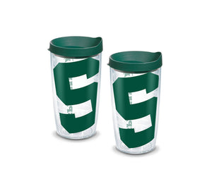 Michigan State University Colossal 16 oz. Tervis Tumbler with Lid - (Set of 2)-Tumbler-Tervis-Top Notch Gift Shop