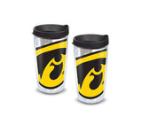 University of Iowa Colossal 16 oz. Tervis Tumbler with Lid - (Set of 2)-Tumbler-Tervis-Top Notch Gift Shop
