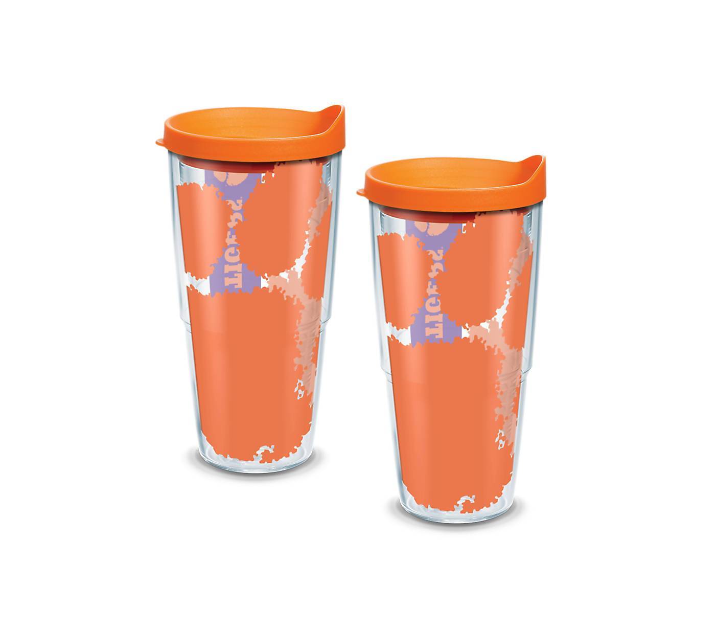 Clemson University Colossal 24 oz. Tervis Tumbler with Lid - (Set of 2)-Tumbler-Tervis-Top Notch Gift Shop