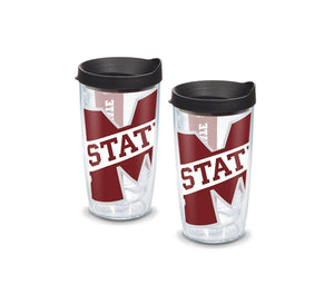 Mississippi State University Colossal 16 oz. Tervis Tumbler with Lid - (Set of 2)-Tumbler-Tervis-Top Notch Gift Shop