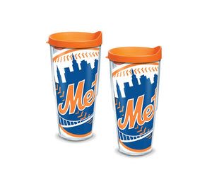 New York Mets Colossal 24 oz. Tervis Tumbler with Lid - (Set of 2)-Tumbler-Tervis-Top Notch Gift Shop