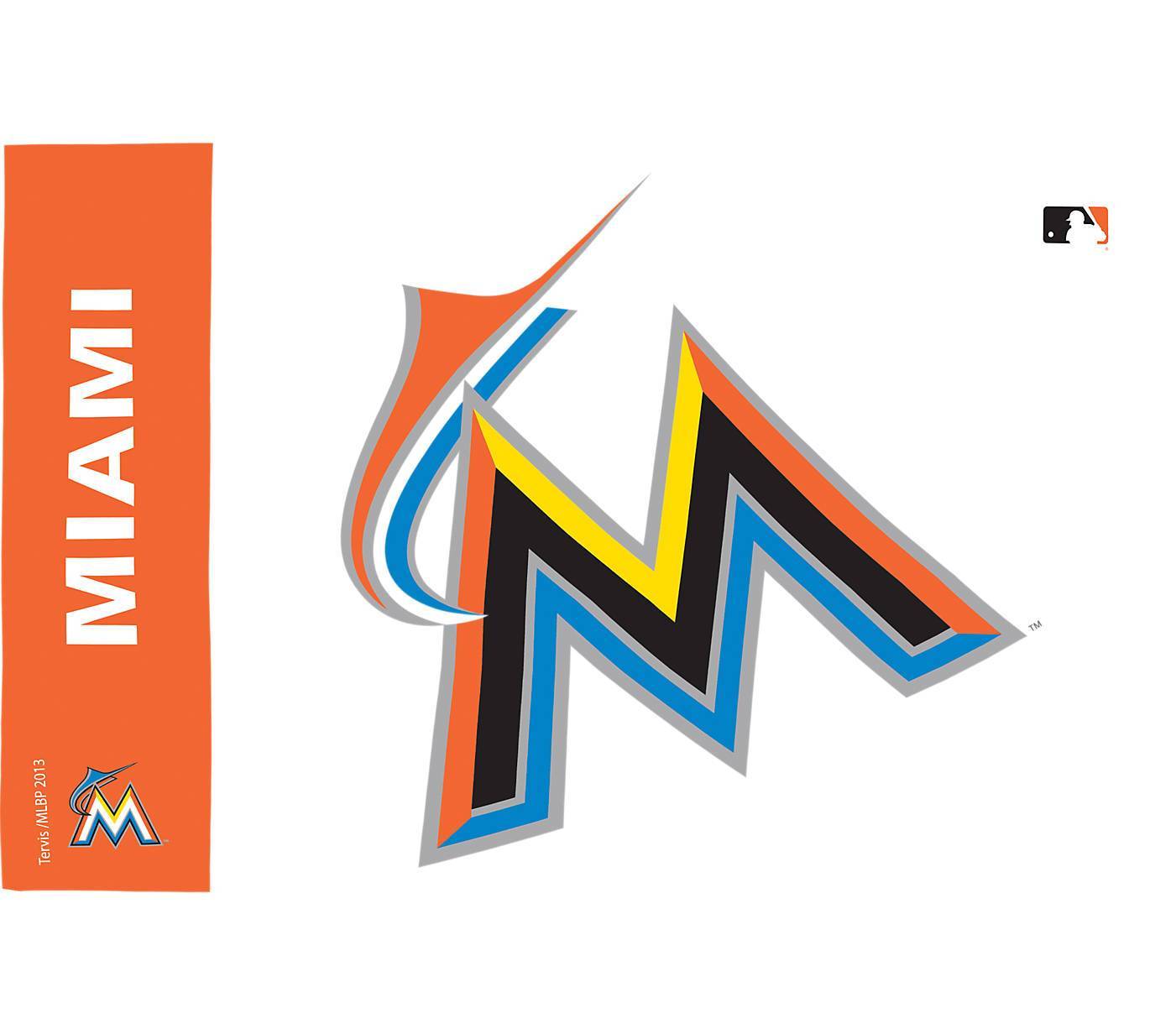 Miami Marlins Colossal 24 oz. Tervis Tumbler with Lid - (Set of 2)-Tumbler-Tervis-Top Notch Gift Shop