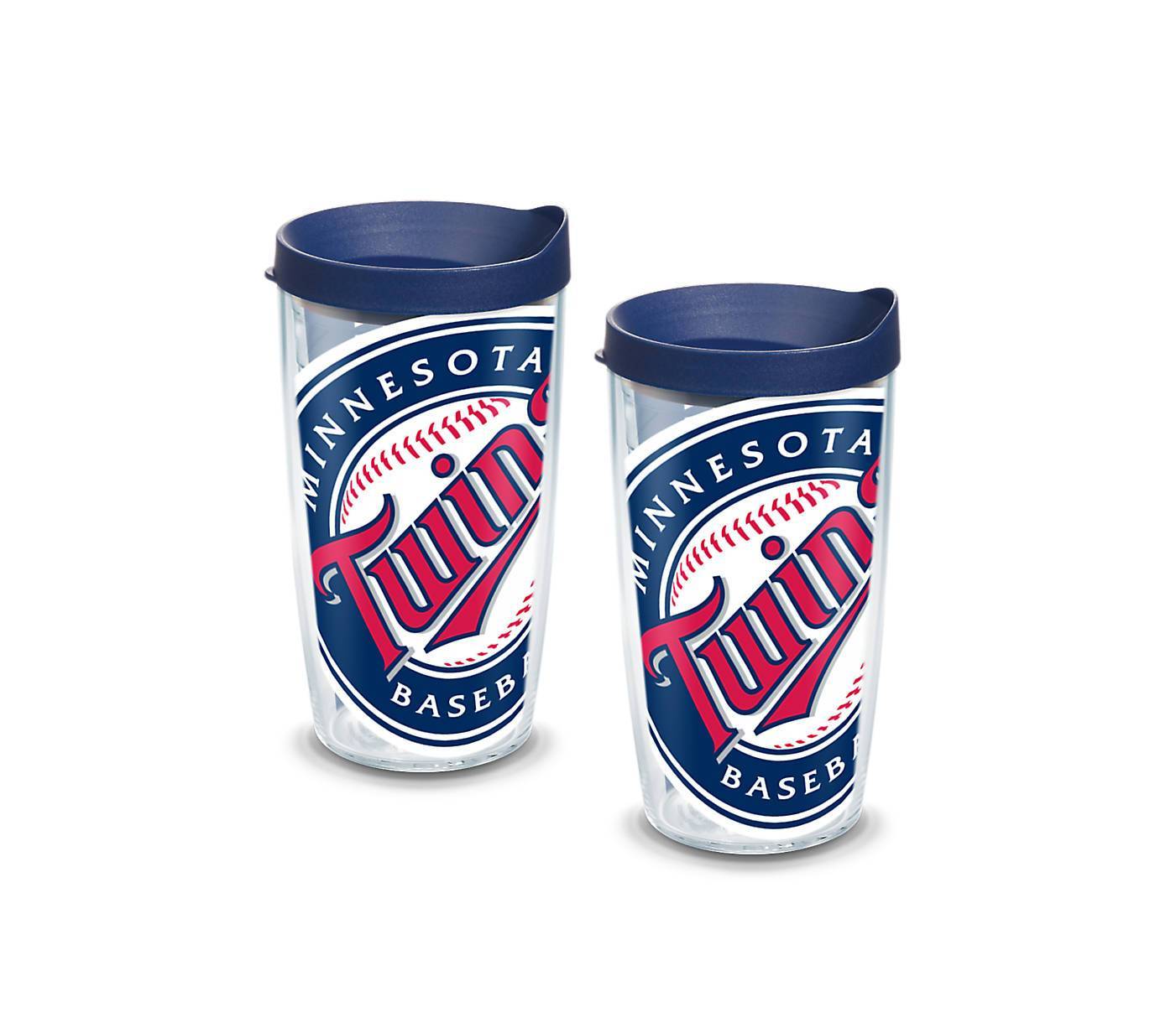 Minnesota Twins Colossal 16 oz. Tervis Tumbler with Lid - (Set of 2)-Tumbler-Tervis-Top Notch Gift Shop