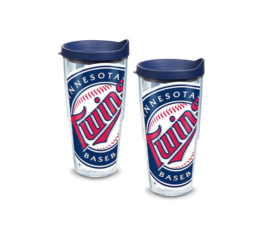 Minnesota Twins Colossal 24 oz. Tervis Tumbler with Lid - (Set of 2)-Tumbler-Tervis-Top Notch Gift Shop