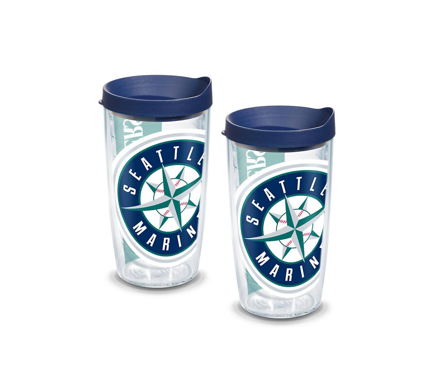 Seattle Mariners Colossal 16 oz. Tervis Tumbler with Lid - (Set of 2)-Tumbler-Tervis-Top Notch Gift Shop