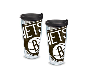 Brooklhyn Nets Colossal 24 oz. Tervis Tumbler with Lid - (Set of 2)-Tumbler-Tervis-Top Notch Gift Shop