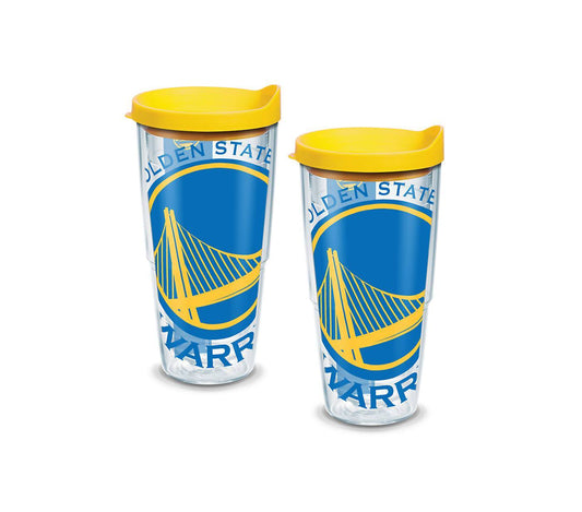 Golden State Warriors Colossal 24 oz. Tervis Tumbler with Lid - (Set of 2)-Tumbler-Tervis-Top Notch Gift Shop