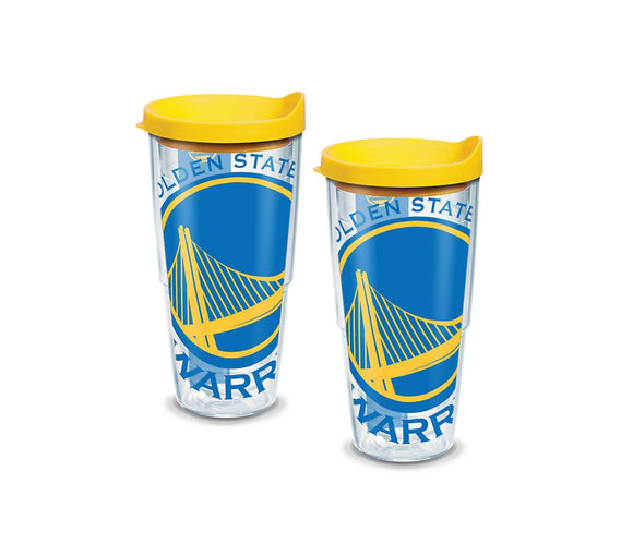 Golden State Warriors Colossal 24 oz. Tervis Tumbler with Lid - (Set of 2)-Tumbler-Tervis-Top Notch Gift Shop