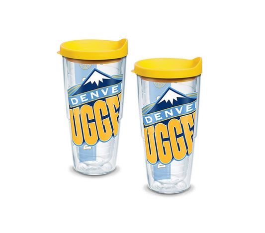 Denver Nuggets Colossal 24 oz. Tervis Tumbler with Lid - (Set of 2)-Tumbler-Tervis-Top Notch Gift Shop