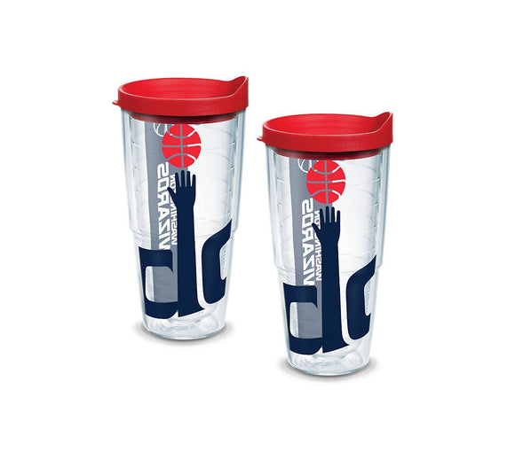 Washington Wizards Colossal 24 oz. Tervis Tumbler with Lid - (Set of 2)-Tumbler-Tervis-Top Notch Gift Shop