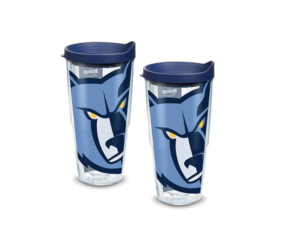 Memphis Grizzlies Colossal 24 oz. Tervis Tumbler with Lid - (Set of 2)-Tumbler-Tervis-Top Notch Gift Shop