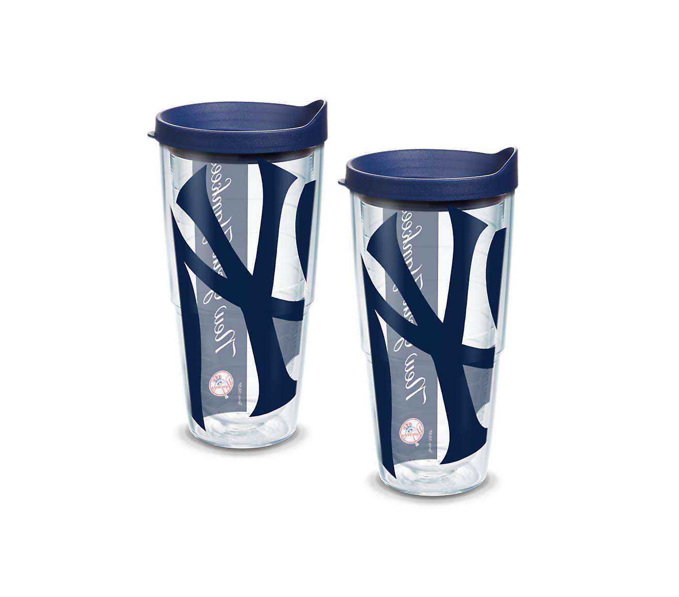 New York Yankees Colossal 24 oz. Tervis Tumbler with Lid - (Set of 2)-Tumbler-Tervis-Top Notch Gift Shop