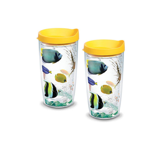 Tropical Fish 16 oz. Tervis Tumbler with Lid - (Set of 2)-Tumbler-Tervis-Top Notch Gift Shop