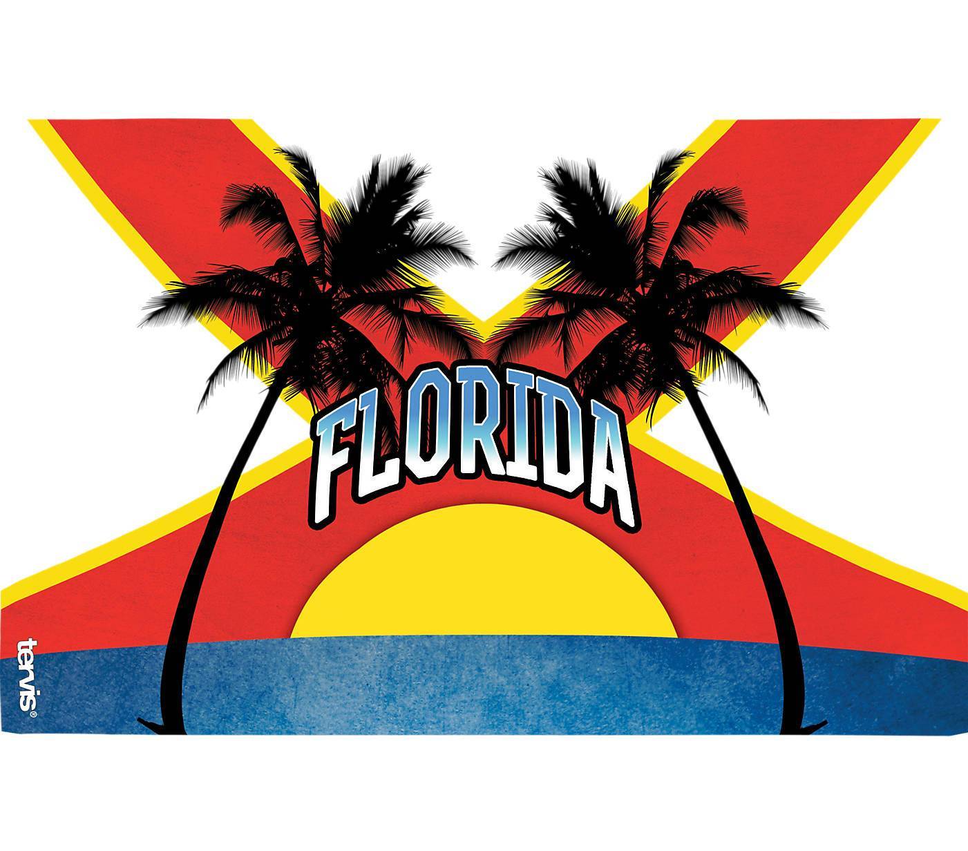 Florida Colossal State Flag 24 oz. Tervis Tumbler with Lid - (Set of 2)-Tumbler-Tervis-Top Notch Gift Shop