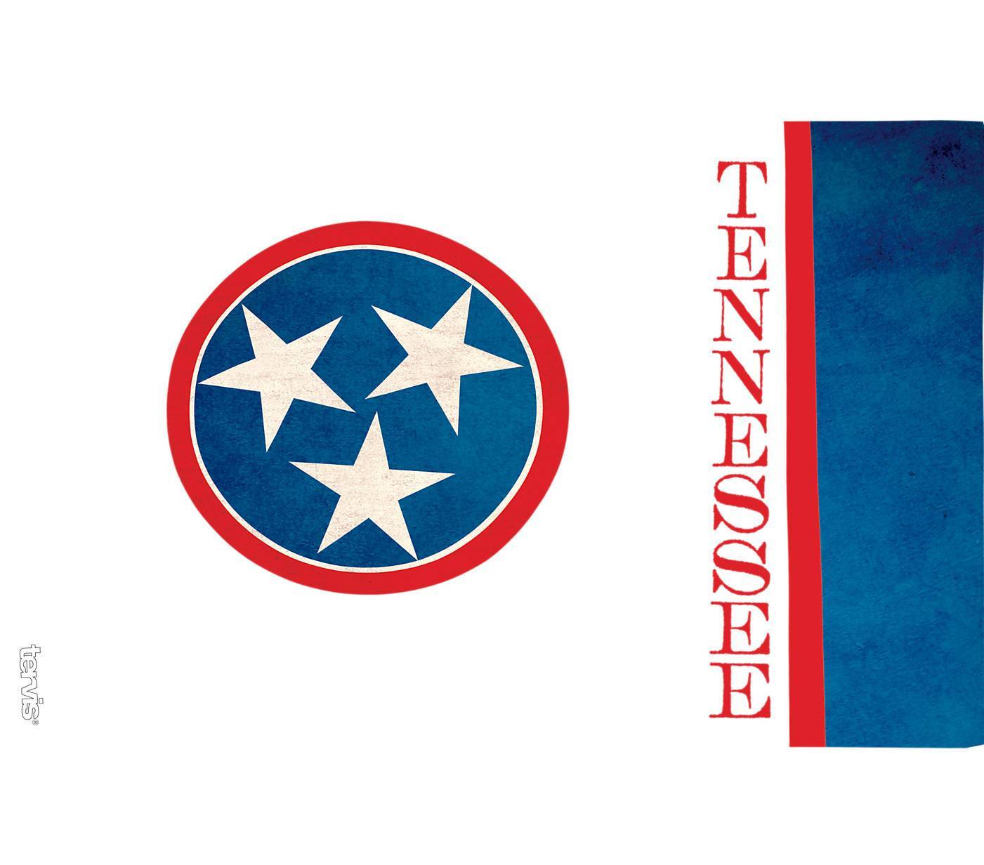 Tennessee Colossal State Flag 16 oz. Tervis Tumbler with Lid - (Set of 2)-Tumbler-Tervis-Top Notch Gift Shop