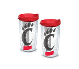 University of Cincinnati Colossal 16 oz. Tervis Tumbler with Lid - (Set of 2)-Tumbler-Tervis-Top Notch Gift Shop