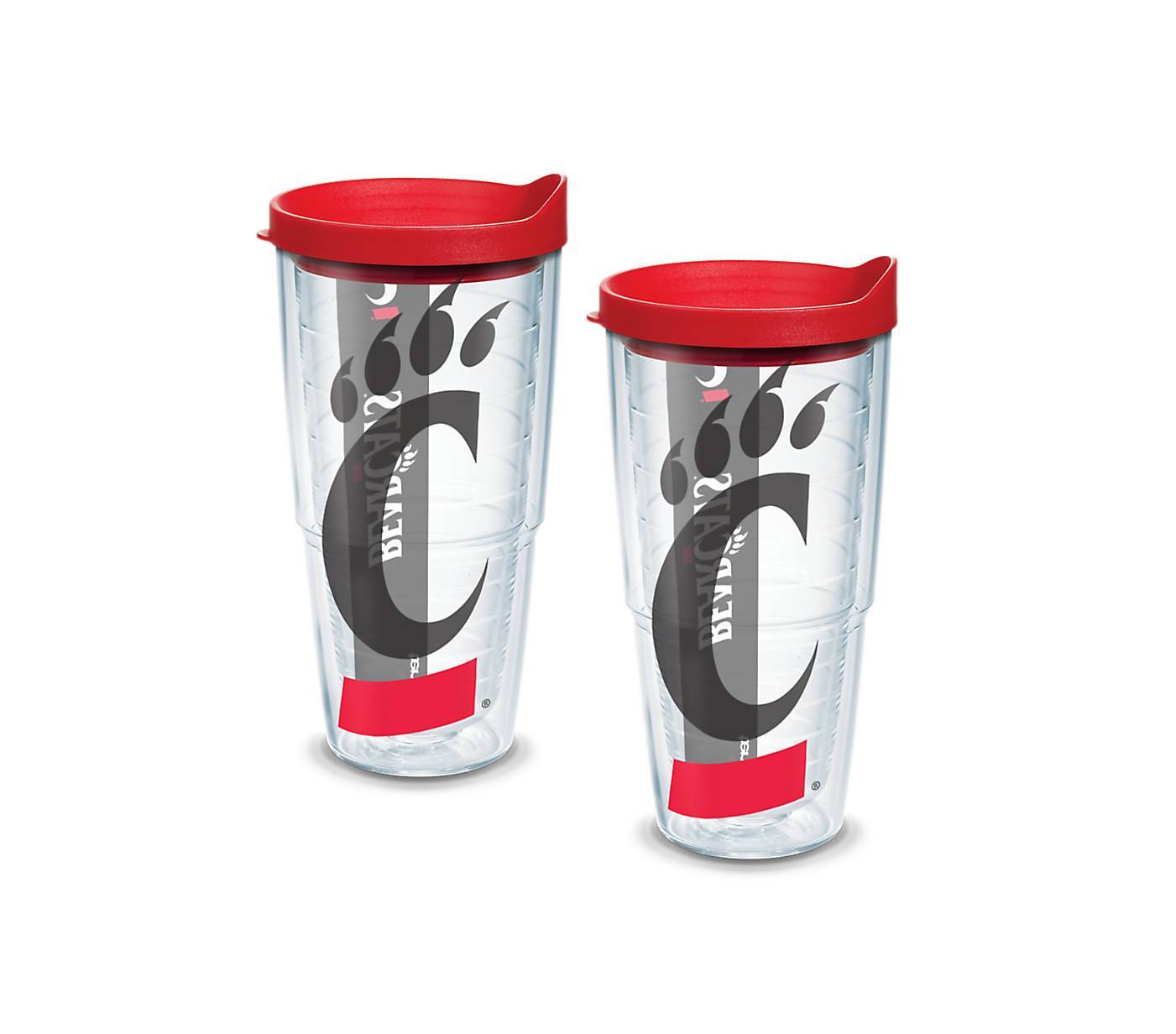 University of Cincinnati Colossal 24 oz. Tervis Tumbler with Lid - (Set of 2)-Tumbler-Tervis-Top Notch Gift Shop