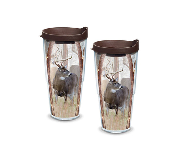 Deer Trio 24 oz. Tervis Tumbler with Lid - (Set of 2)-Tumbler-Tervis-Top Notch Gift Shop