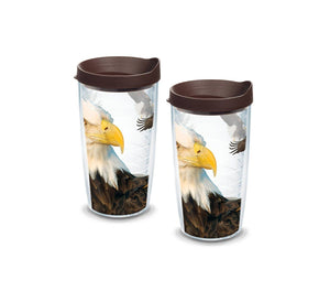 Eagle 16 oz. Tervis Tumbler with Lid - (Set of 2)-Tumbler-Tervis-Top Notch Gift Shop