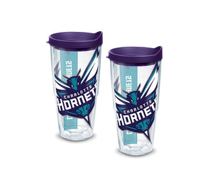 Charlotte Hornets Colossal 24 oz. Tervis Tumbler with Lid - (Set of 2)-Tumbler-Tervis-Top Notch Gift Shop