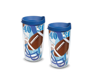 Football 16 oz. Tervis Tumbler with Lid - (Set of 2)-Tumbler-Tervis-Top Notch Gift Shop