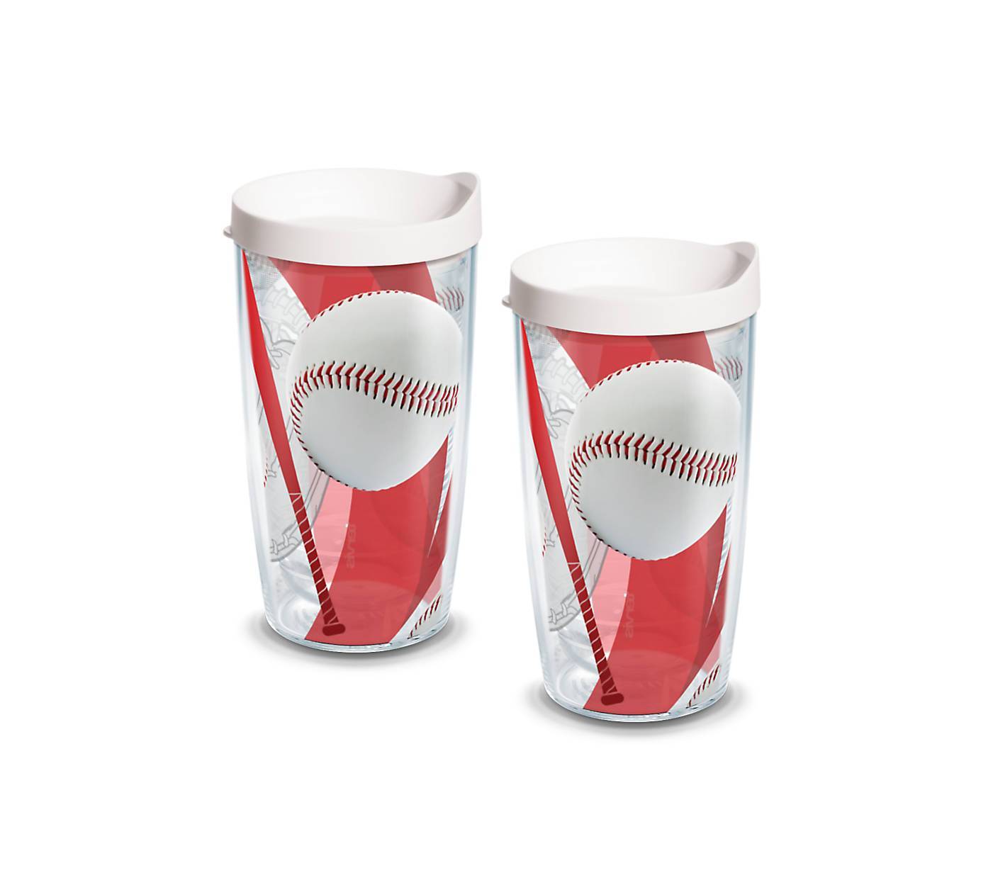 Baseball 16 oz. Tervis Tumbler with Lid - (Set of 2)-Tumbler-Tervis-Top Notch Gift Shop