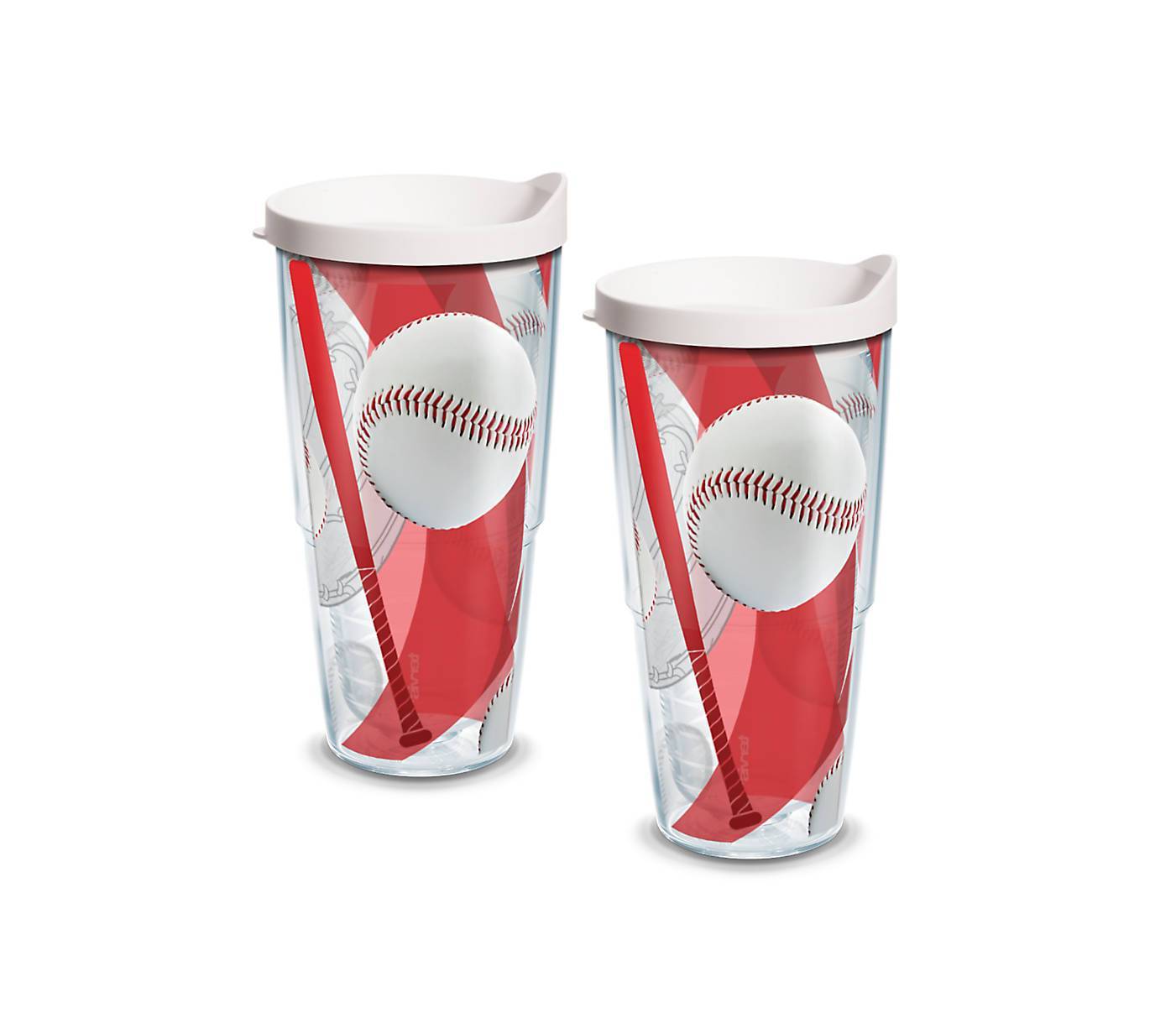 Baseball 24 oz. Tervis Tumbler with Lid - (Set of 2)-Tumbler-Tervis-Top Notch Gift Shop