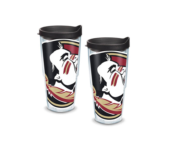 Florida State University Colossal 24 oz. Tervis Tumbler with Lid - (Set of 2)-Tumbler-Tervis-Top Notch Gift Shop