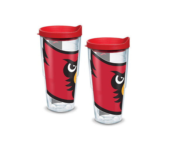 University of Louisville Colossal 24 oz. Tervis Tumbler with Lid - (Set of 2)-Tumbler-Tervis-Top Notch Gift Shop