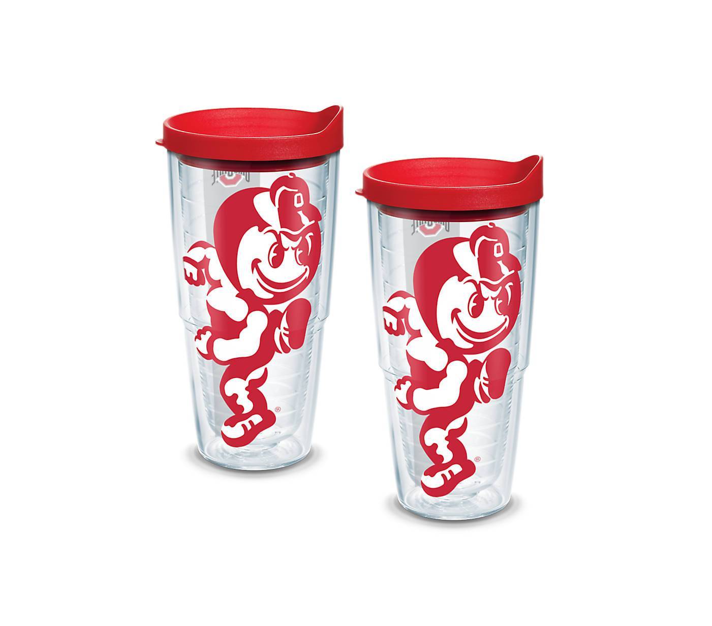 Ohio State University Brutus Colossal 24 oz. Tervis Tumbler with Lid - (Set of 2)-Tumbler-Tervis-Top Notch Gift Shop