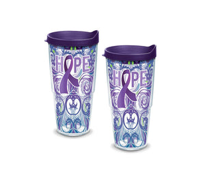 Cancer Awareness† 24 oz. Tervis Tumbler with Lid - (Set of 2)-Tumbler-Tervis-Top Notch Gift Shop