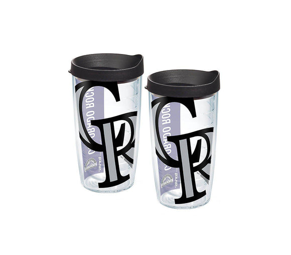 Colorado Rockies Colossal 16 oz. Tervis Tumbler with Lid - Set of 2-Tumbler-Tervis-Top Notch Gift Shop