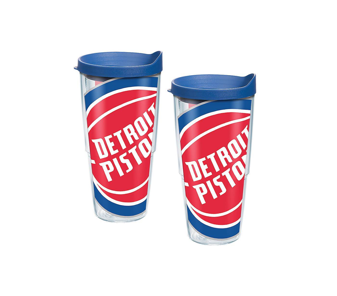 Detroit Pistons Colossal 24 oz. Tervis Tumbler with Lid - (Set of 2)-Tumbler-Tervis-Top Notch Gift Shop