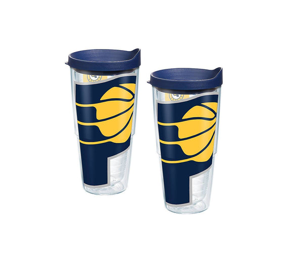 Indiana Pacers Colossal 24 oz. Tervis Tumbler with Lid - (Set of 2)-Tumbler-Tervis-Top Notch Gift Shop