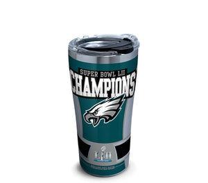 Stainless Steel Tumbler, Philadelphia Eagles Super Bowl 52 Champions - 20 oz.-Tumbler-Tervis-Top Notch Gift Shop