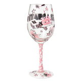 Graduation Girl Wine Glass by Lolita®-Wine Glass-Designs by Lolita® (Enesco)-Top Notch Gift Shop