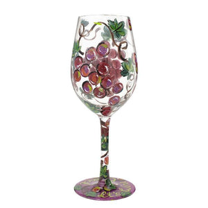 It's Wine O'Clock Wine Glass by Lolita®-Wine Glass-Designs by Lolita® (Enesco)-Top Notch Gift Shop