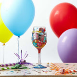 January Birthday Wine Glass by Lolita®-Wine Glass-Designs by Lolita® (Enesco)-Top Notch Gift Shop