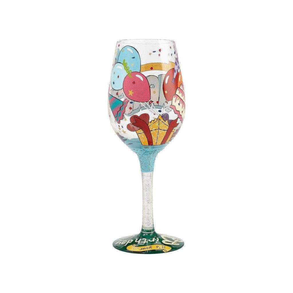 March Birthday Wine Glass by Lolita®-Wine Glass-Designs by Lolita® (Enesco)-Top Notch Gift Shop