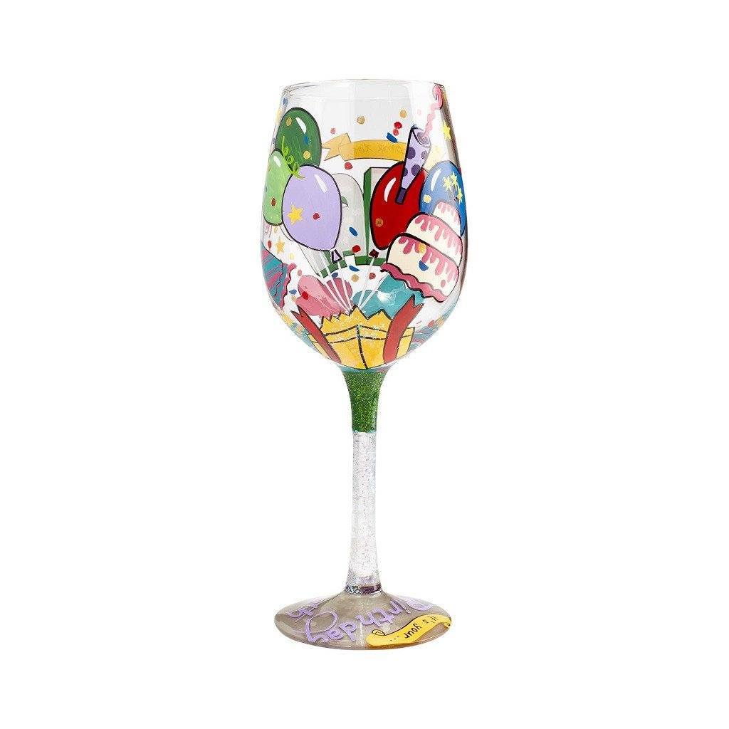 May Birthday Wine Glass by Lolita®-Wine Glass-Designs by Lolita® (Enesco)-Top Notch Gift Shop