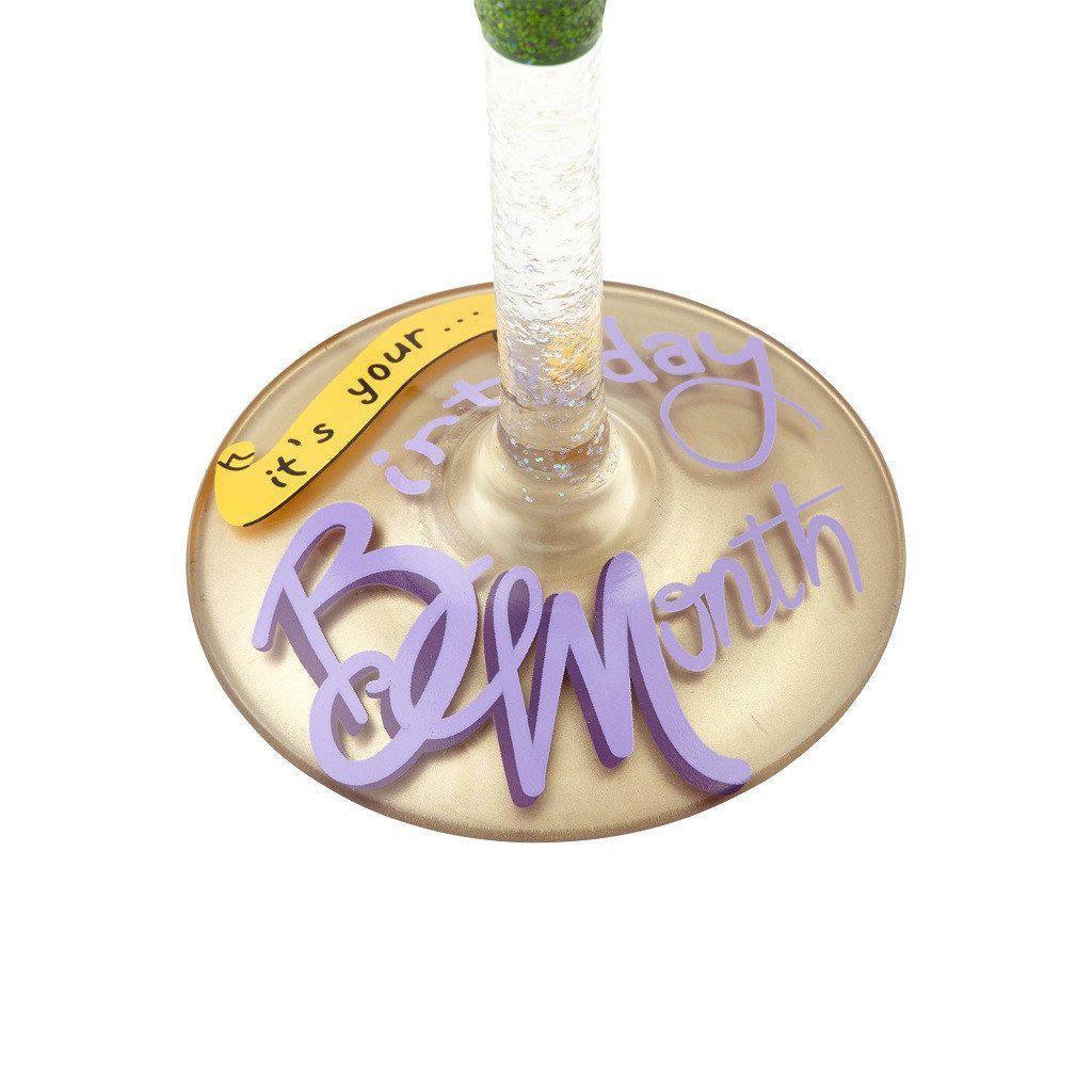 May Birthday Wine Glass by Lolita®-Wine Glass-Designs by Lolita® (Enesco)-Top Notch Gift Shop