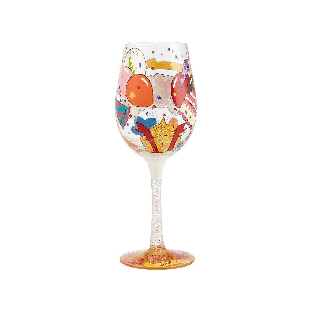 June Birthday Wine Glass by Lolita®-Wine Glass-Designs by Lolita® (Enesco)-Top Notch Gift Shop