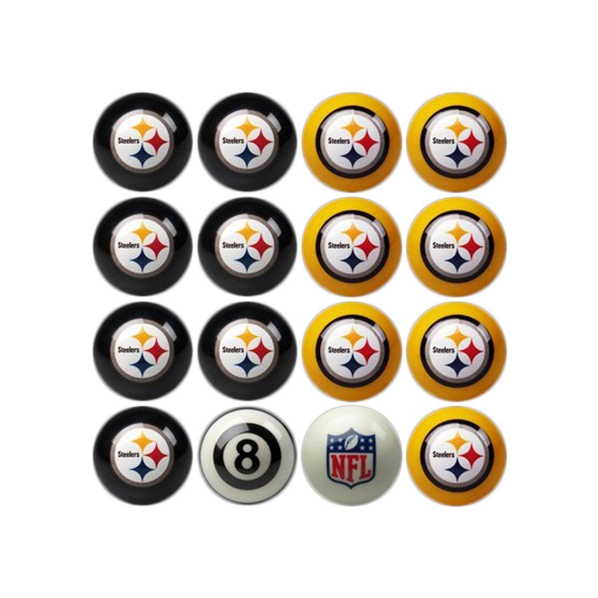 Pittsburgh Steelers Home & Away Billiard Ball Set-Billiard Balls-Imperial International-Top Notch Gift Shop