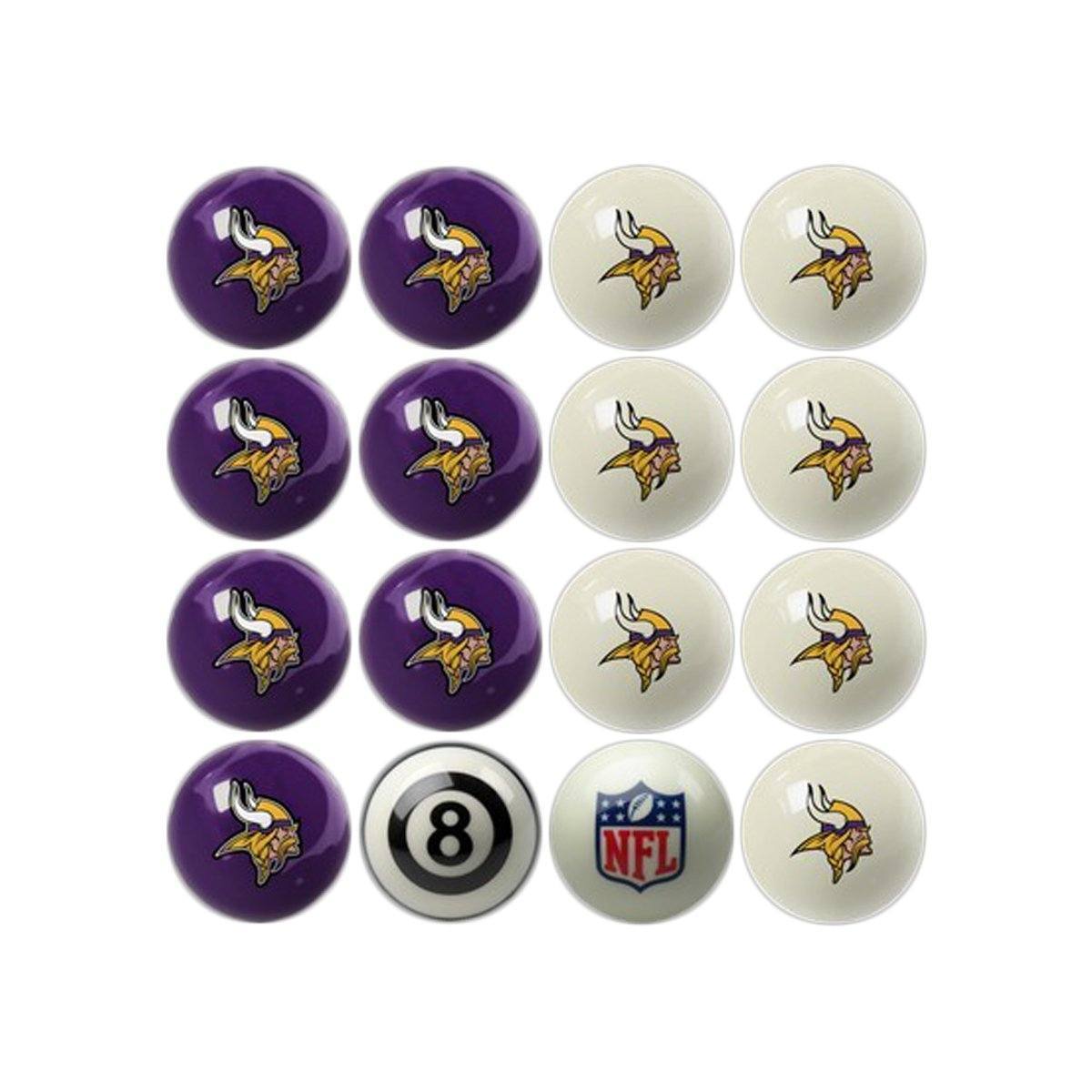 Minnesota Vikings Home & Away Billiard Ball Set-Billiard Balls-Imperial International-Top Notch Gift Shop