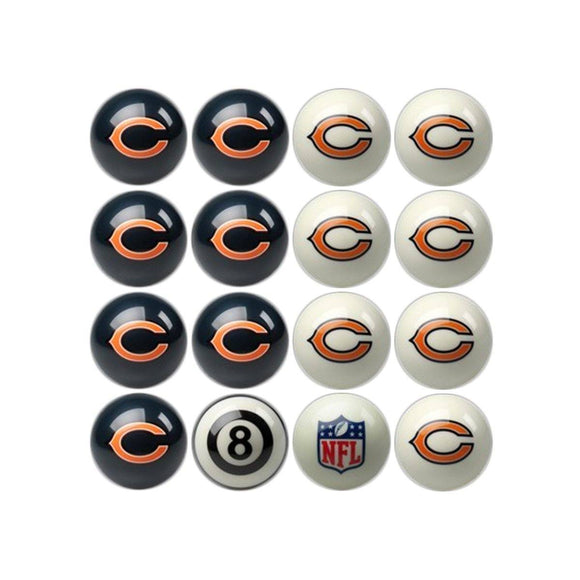 Chicago Bears Home & Away Billiard Ball Set-Billiard Balls-Imperial International-Top Notch Gift Shop