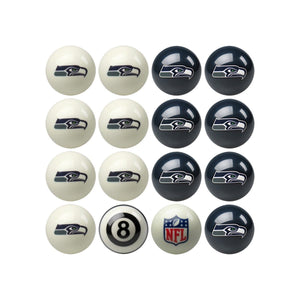 Seattle Seahawks Home & Away Billiard Ball Set-Billiard Balls-Imperial International-Top Notch Gift Shop