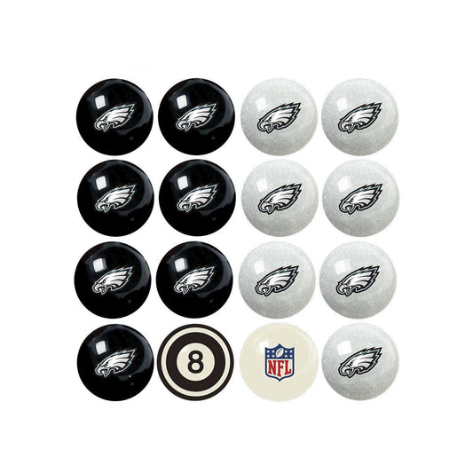 Philadelphia Eagles Home & Away Billiard Ball Set-Billiard Balls-Imperial International-Top Notch Gift Shop