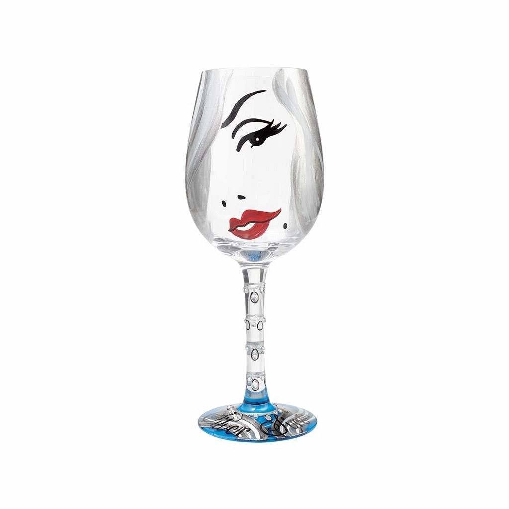 Silver Siren Wine Glass by Lolita®-Wine Glass-Designs by Lolita® (Enesco)-Top Notch Gift Shop