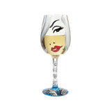 Silver Siren Wine Glass by Lolita®-Wine Glass-Designs by Lolita® (Enesco)-Top Notch Gift Shop